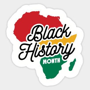 Black history Month, Black History, Africa Sticker